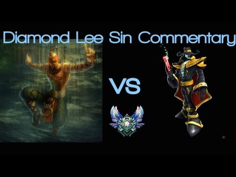Lee Sin Commentary | Midlane Lee Sin vs Twisted Fate