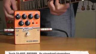 Video thumbnail for Tech 21•NYC Character Series SansAmp OXFORD - To amp input by Brett Kingman