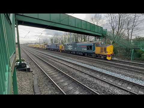37401 and 37422 on 6X12 9th January 2023