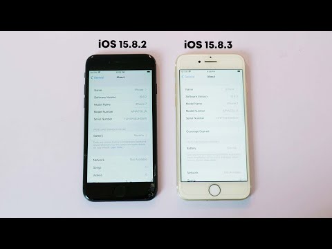 iOS 15.8.3 Vs iOS 15.8.2 on iPhone 7 Full Speed TEST