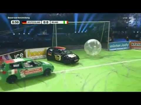 Autoball EM 2012 - Gruppe B :  Deutschland vs. Irland - Alle Tore