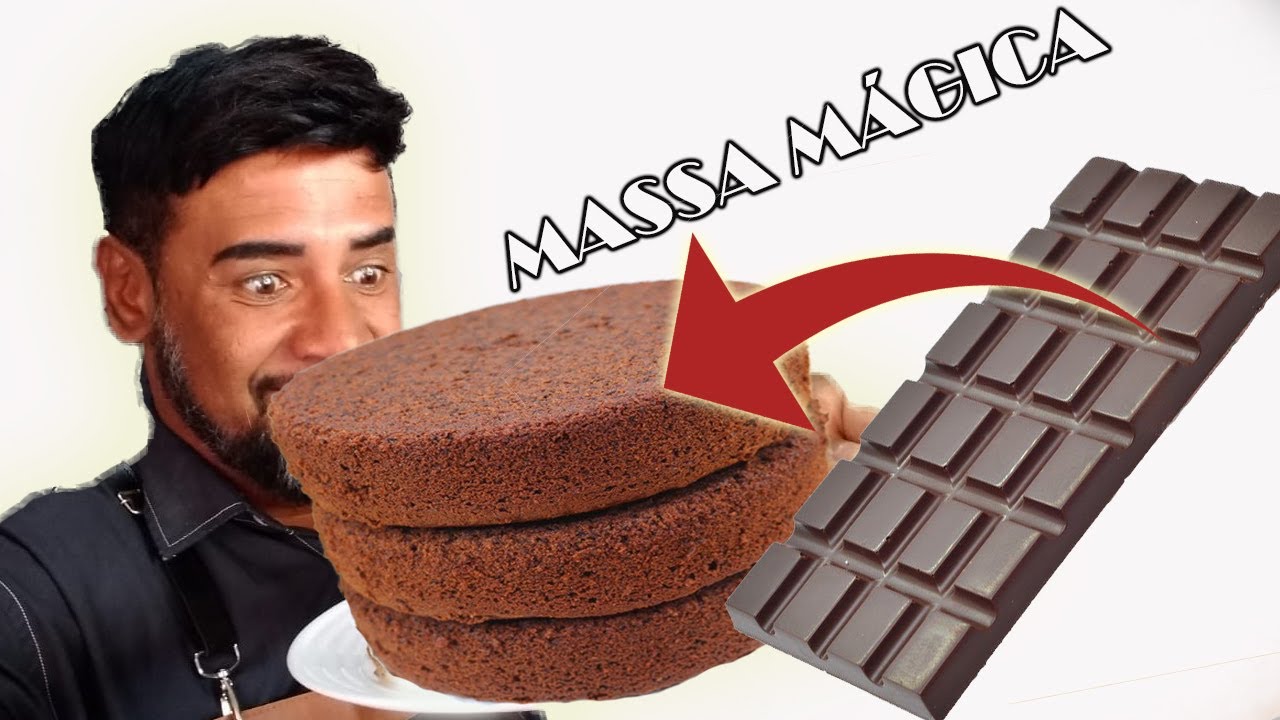 COLOQUEI UMA BARRA DE CHOCOLATE 🍫 NOBRE NA RECEITA DE BOLO 🍰 PARECE MÁGICA | @Alexandrealarcao