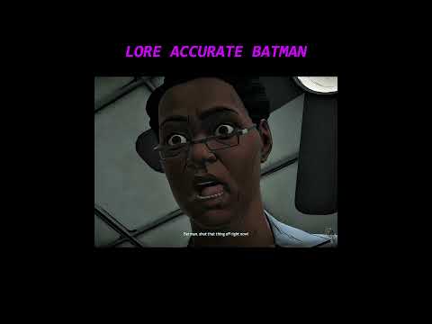 LORE ACCURATE IS SCARIER  #batman #batmanthetelltaleseries #dccomics #shorts
