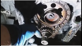 Vintage Ford Truck Timing chain replace 351M