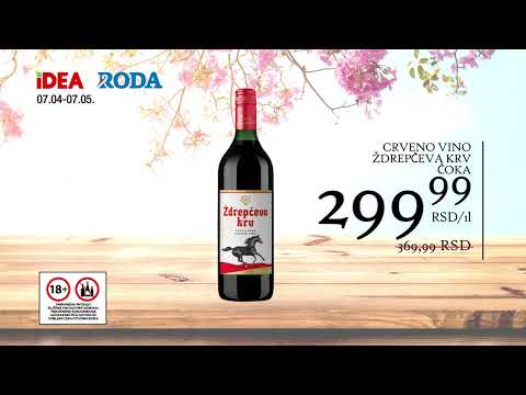 IDEA i RODA | Katalog vina 07.04-07.05.2023.