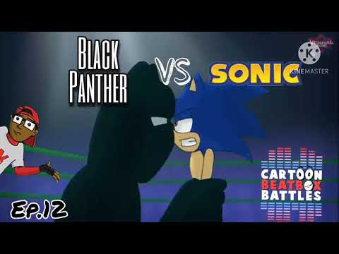 I made a Blackpanther vs sonic thumbnail