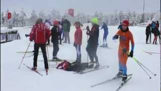 preview picture of video 'Skilanglauf-Landesfinale JtfO Oberwiesenthal 2013'