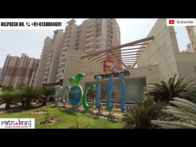 READY TO MOVE FULLY FURNISHED STUDIO APARTMENT IN SUPERTECH ECOCITI