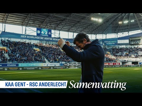 🎬 KAA Gent - RSC Anderlecht: 4-2 (MD21 JPL 🏆)