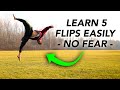 Learn 5 Easy Flips ASAP How To Do Without Just Sending