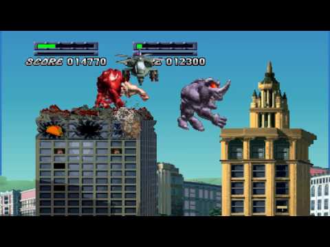 Rampage 2: Universal Tour N64 2 player 60fps