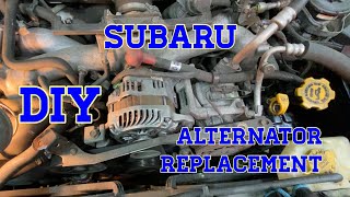 Subaru alternator replacement