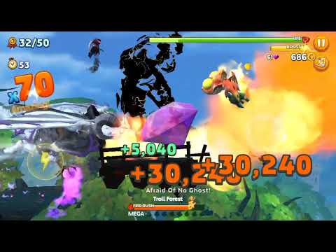 Eat 50 ghosts - season on hungry dragons 🐉