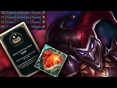 Tank Shaco in the arena 2v2v2v2v2v2v2v2 | How to deal with toxic teammates | Arena.exe