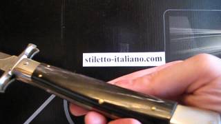 Swinguard stiletto 13" Dagger Dark horn AGA Campolin