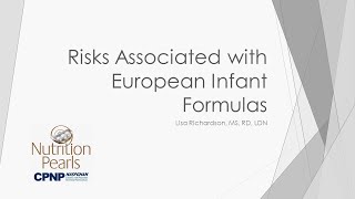 July 2021 Nutrition Pearl EU Formula