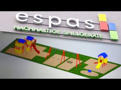 ESPAS Spielplatz Geräte, hochinteressanter Einblick in die Produktion