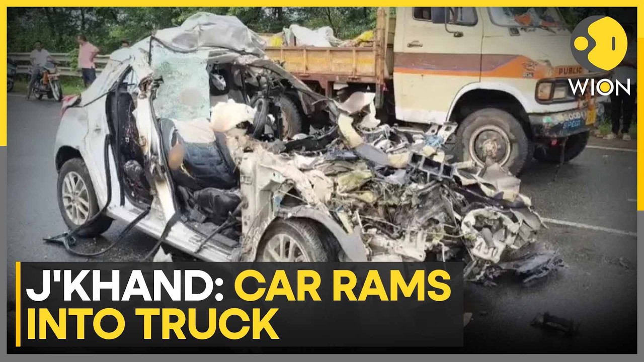 Jharkhand: Car Rams Into Truck Killing Four; CM Hemant Soren Condoles Death | WION News