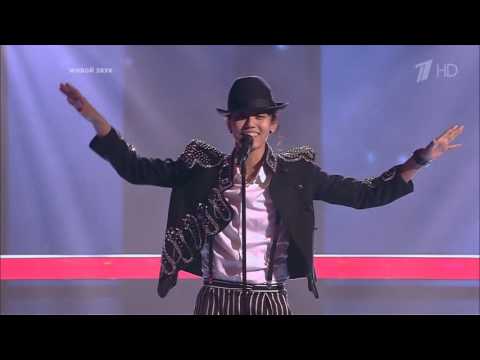 Голос IV [HD]. Биназир Ермаганбетова "Потерпи, мы едем домой"