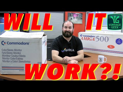 Unboxing the Commodore Amiga 500 | #NewInBoxtober