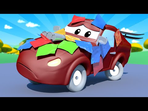 Tomova Autopraonica u Auto Gradu 💧 Specijal za Povratak u Školu - Beba Jeremy izgleda kao pinjata