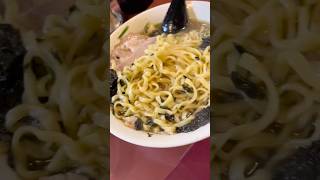 【ら〜めん豚鬼】背油煮干しを啜る🍜 #ラーメン#ramen#Japanesefood#静岡グルメ#ら〜めん豚鬼