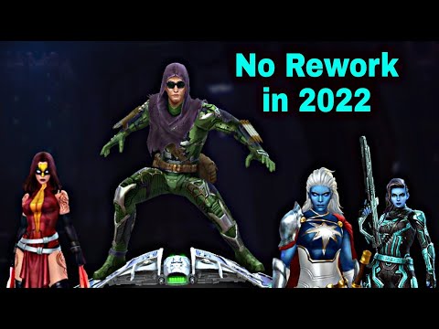 Very important Characters List Who Did Not Get T3 Or Transcend in 2022 - Marvel Future Fight