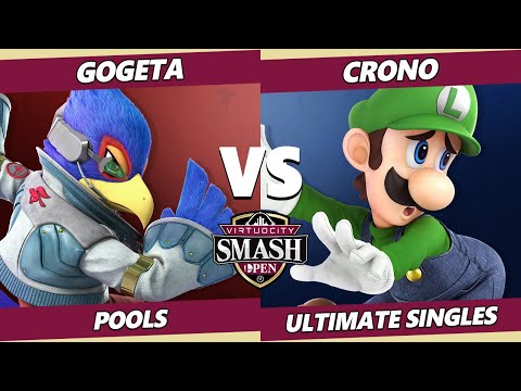 Virtuocity 2022 - Gogeta (Falco) Vs. Crono (Luigi) SSBU Ultimate Tournament