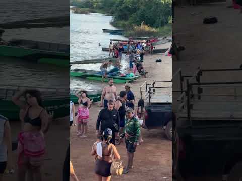Praia verde, rio Araguaia em Conceição do Araguaia PA