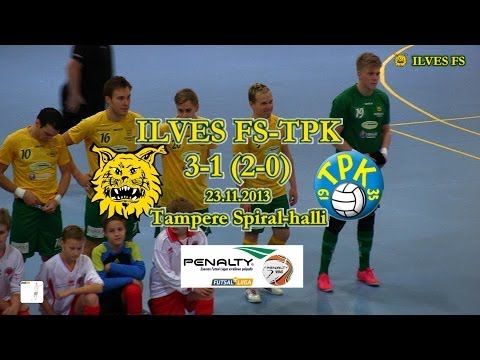Ilves FS-TPK 3-1 (3-0) 23.11.2013 Futsal-Liiga maalikooste