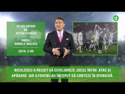 Analiza Expertului Unibet - Astra - Voluntari (Finala Cupei Romaniei)