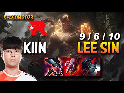 KT Kiin LEE SIN vs RENEKTON Top - KR Ranked