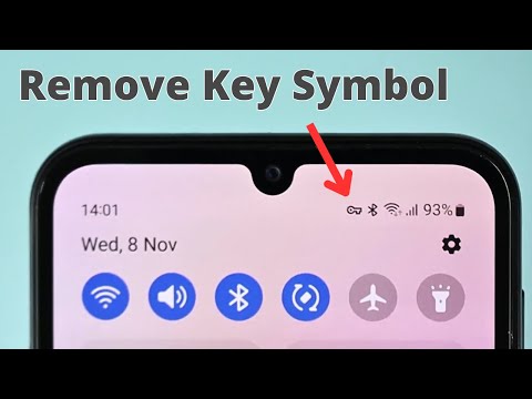 How to Remove the Key Symbol in Samsung Phone