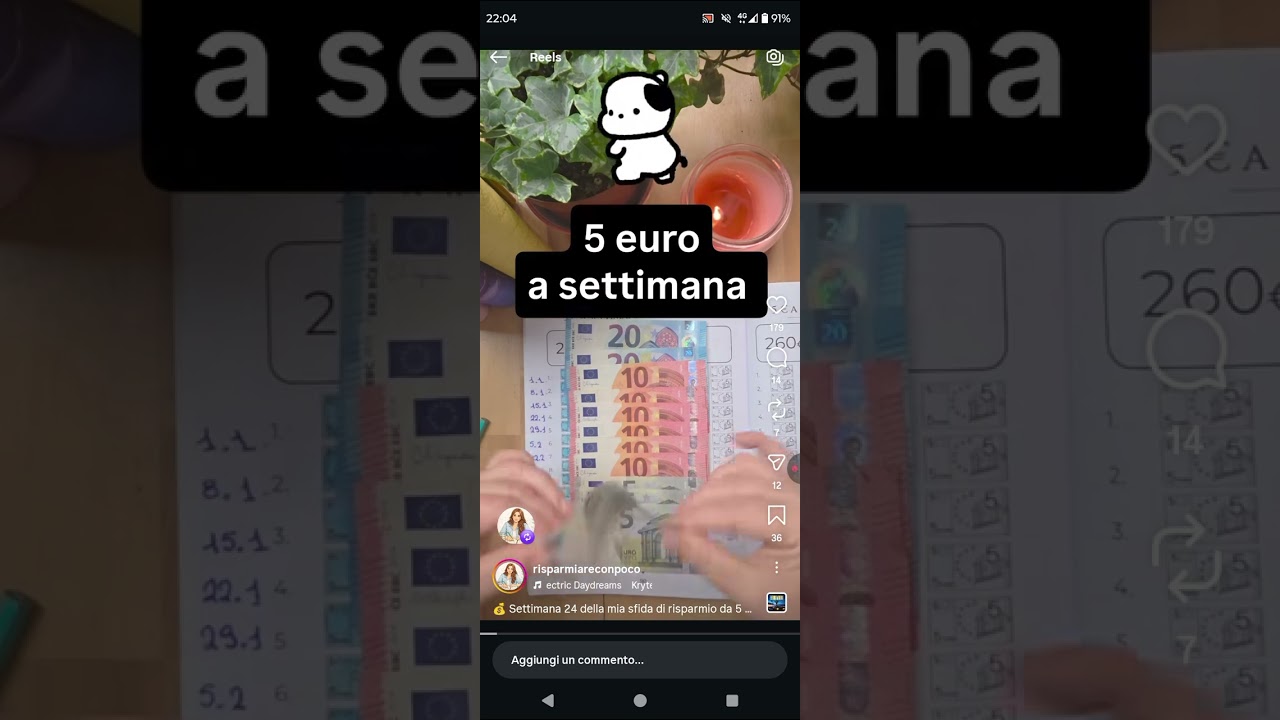COME RISPARMIARE 5€ A SETTIMANA 