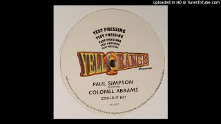 Paul Simpson - Could It Be? (A "Small" Dub Edit)