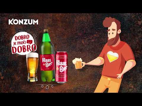Samo u Konzumu - Klaas Bier pivo