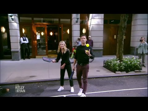 Ben & Collin Johns Teach Pickleball On Live With Kelly & Ryan
