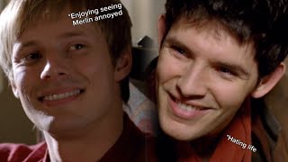 Merlin and Arthur being two idiots