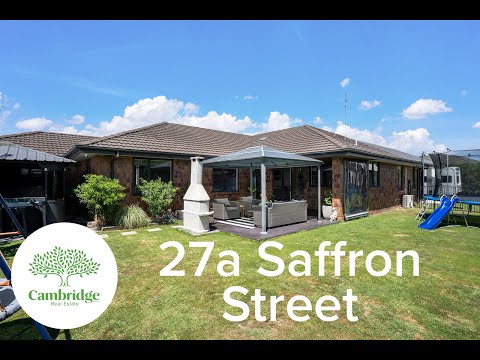 27A Saffron Street, Cambridge, Waikato, 5房, 3浴, House