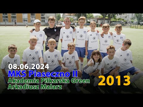 MKS Piaseczno 2013 II —  Akademia Piłkarska Green Arkadiusz Malarz 2013 (08.06.2024)