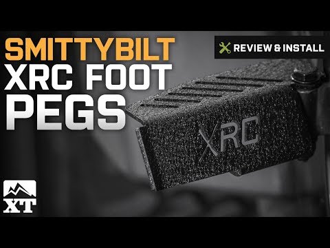 Jeep Wrangler Smittybilt XRC Foot Pegs (2007-2018 JK) Review & Install