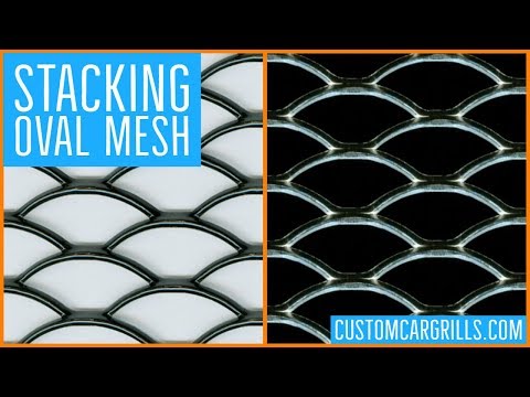 Stacking Oval Universal Aluminum Grill Mesh - by customcargrills.com