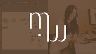 Minimal Logo Design Tutorial (Typography Manipulation)