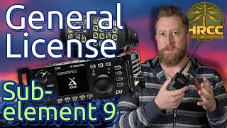 Antennas and Feedlines: Ham Radio General License Prep Sub Element 9 (Valid until June 30, 2027)
