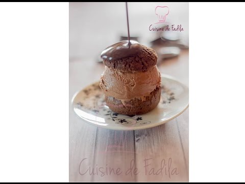 Profiteroles au chocolat