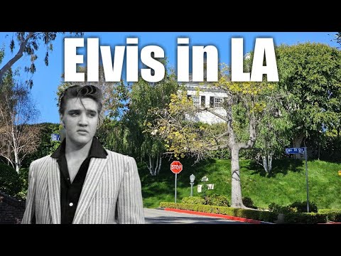 ELVIS in LA.  Landmarks of a Legened
