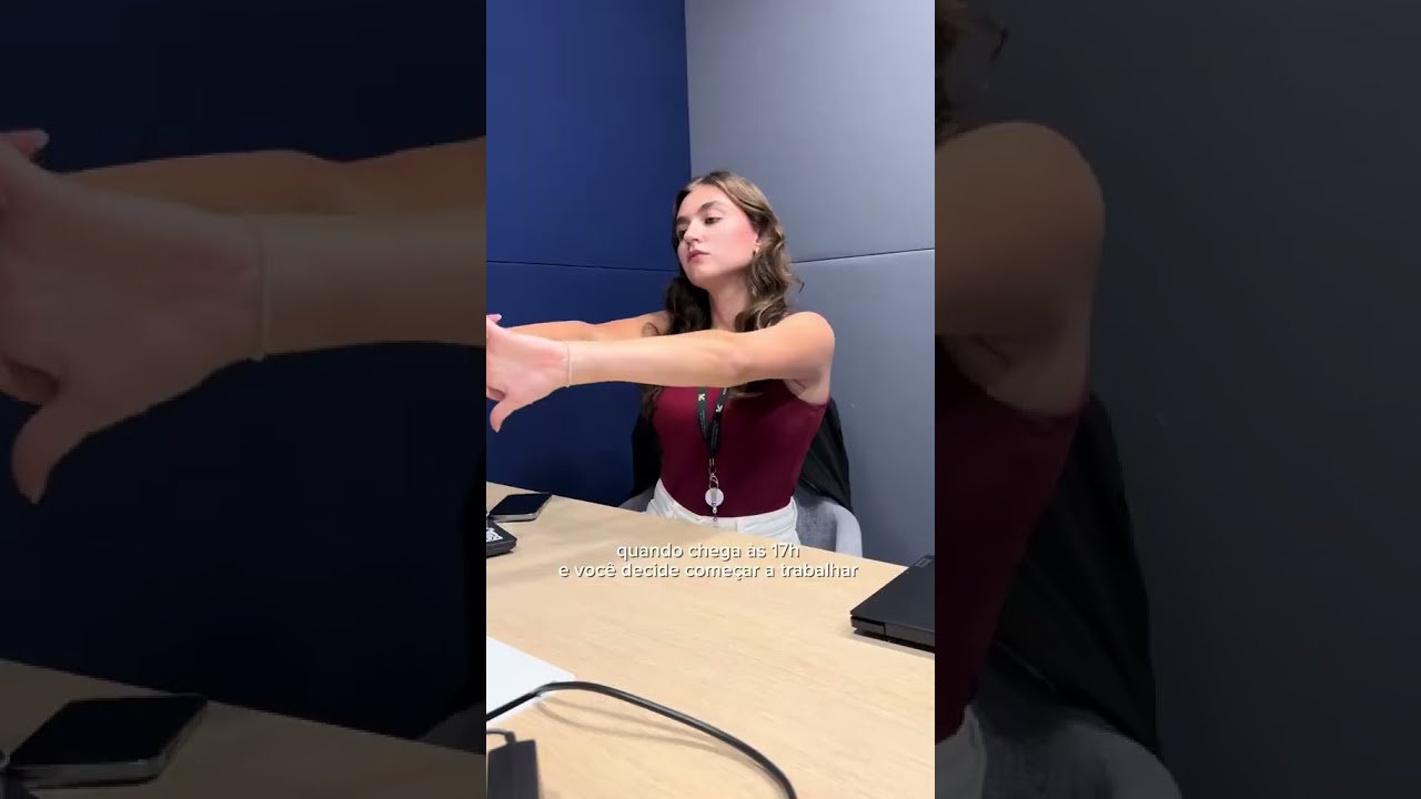 Quando chega 17h e você começa a trabalhar