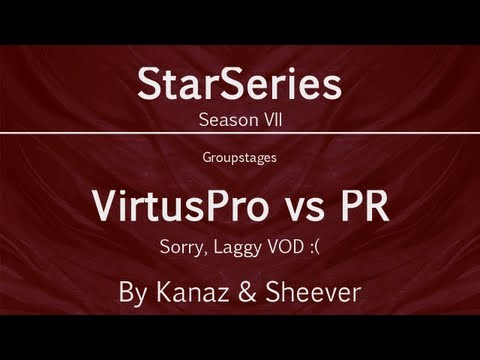 Dota 2 - VirtusPro vs Power Rangers - StarSeries S7