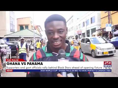 Ghana vs Panama: Supporters and govt officials rally behind Black Stars ahead of fixture | The Pulse