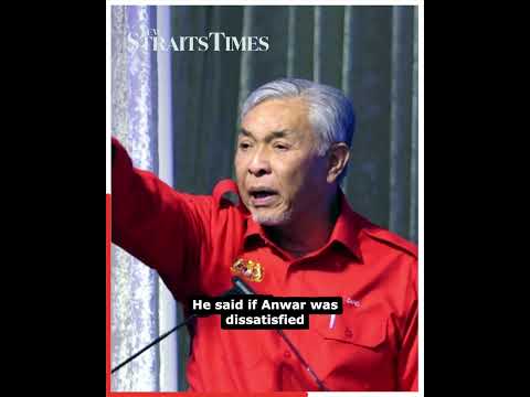 Zahid says Anwar can sack ministers if unhappy with performance